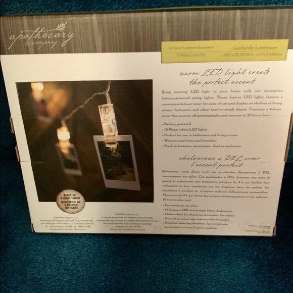 Stringing lights - Picture 1 of 5